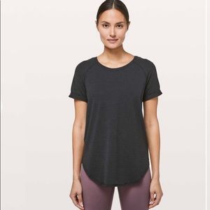 Lululemon Open Up Tie Back Tee
